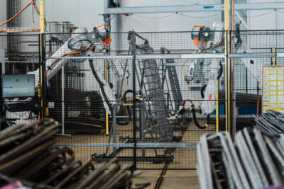 Picture 3 MESH Node Automating labour intensive reinforcement tying with one click production software credit MESH AG